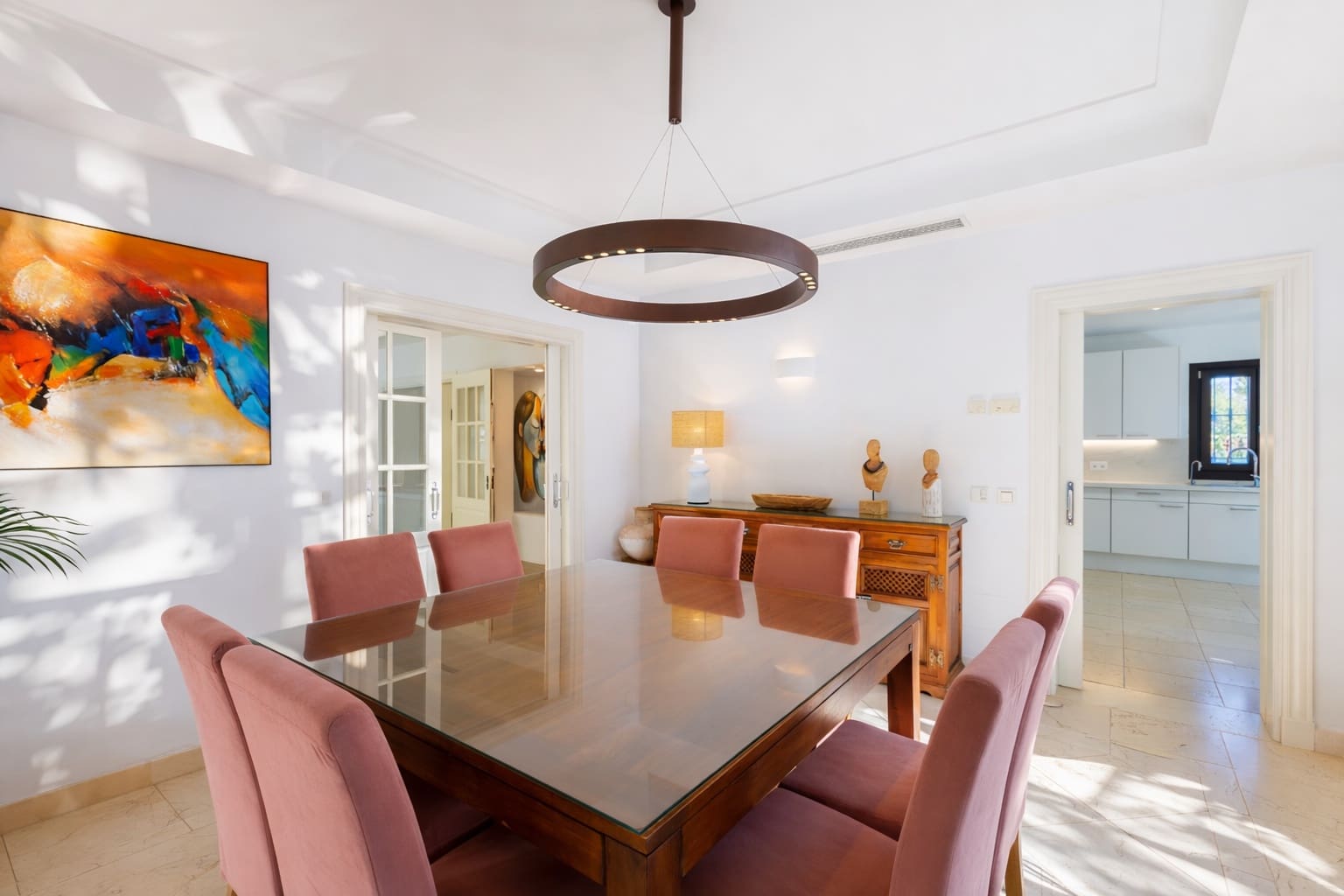 6 bedroom Villa for rent in Guadalmina with pool garage - € 12,500 (Ref: 9289642)