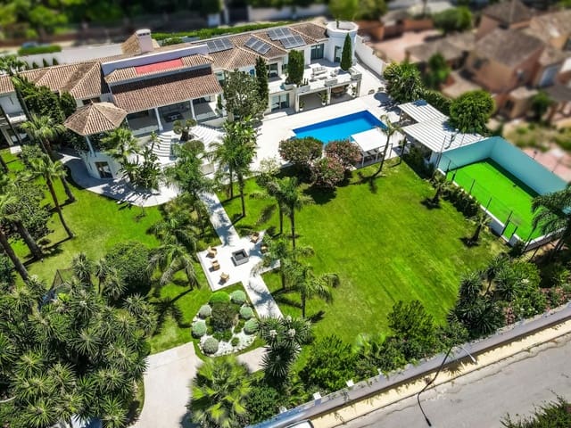 6 sypialnia Willa na sprzedaż w Guadalmina Baja, Marbella z basenem garażem - 9 500 000 € (Ref: 9294330)