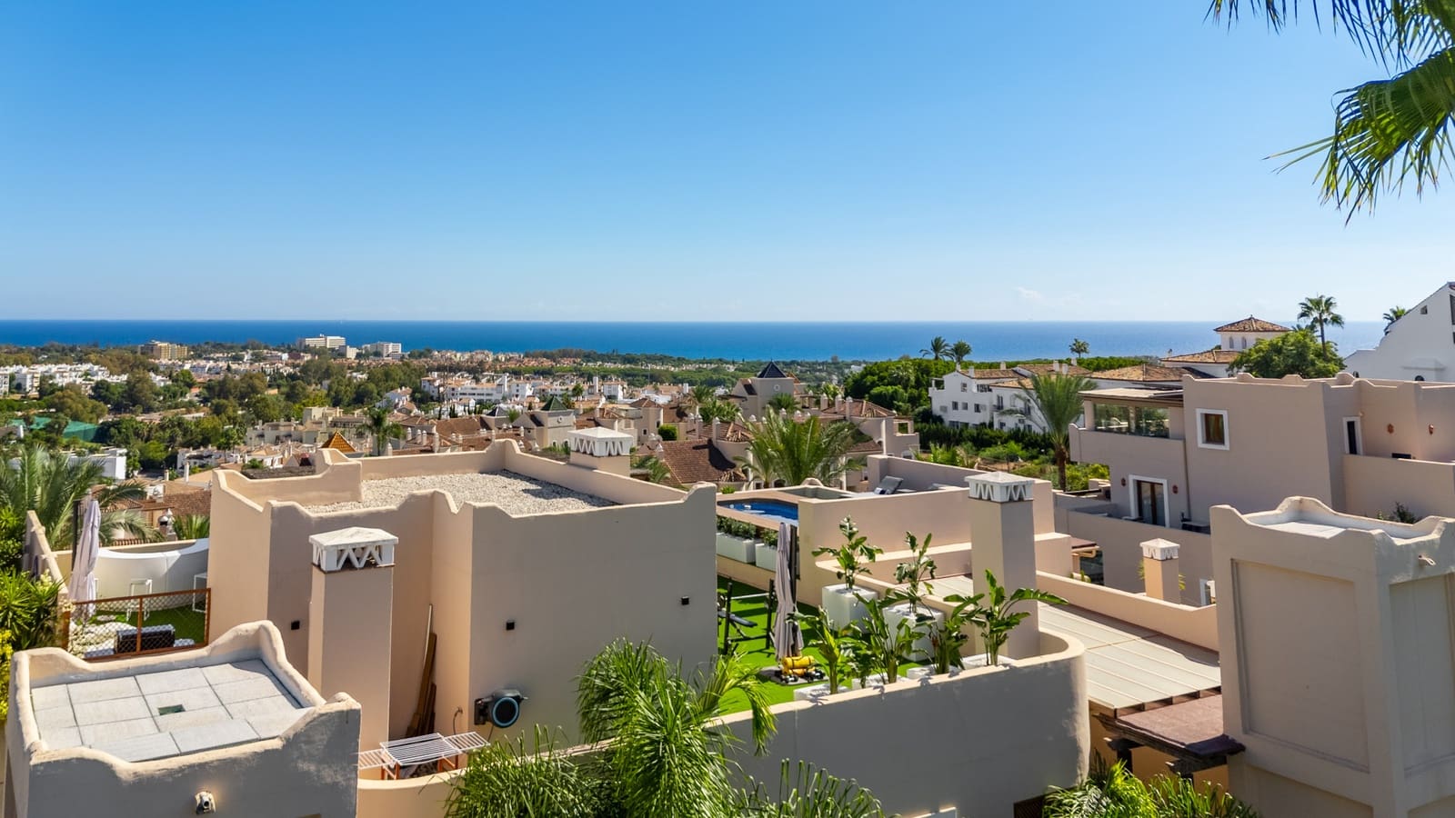 3 soverom Penthouse til salgs i Cancelada med svømmebasseng garasje - € 1 495 000 (Ref: 9337782)