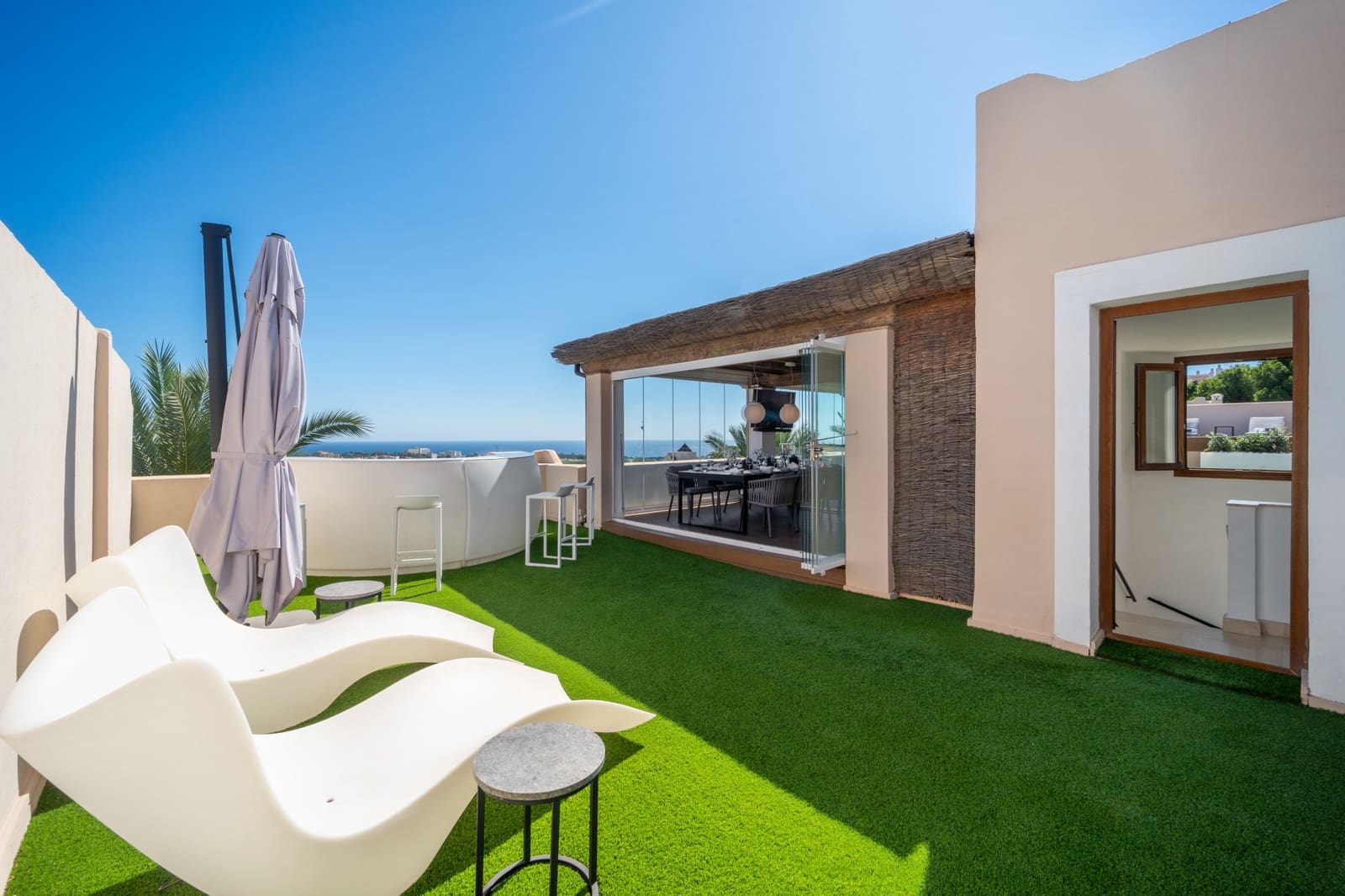 3 soverom Penthouse til salgs i Cancelada med svømmebasseng garasje - € 1 495 000 (Ref: 9337782)