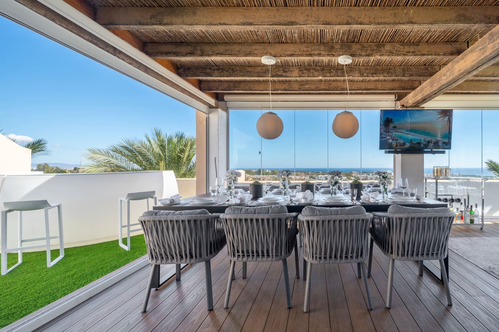 3 soverom Penthouse til salgs i Cancelada med svømmebasseng garasje - € 1 495 000 (Ref: 9337782)