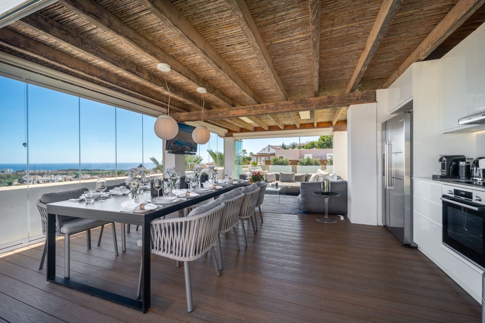 3 soverom Penthouse til salgs i Cancelada med svømmebasseng garasje - € 1 495 000 (Ref: 9337782)