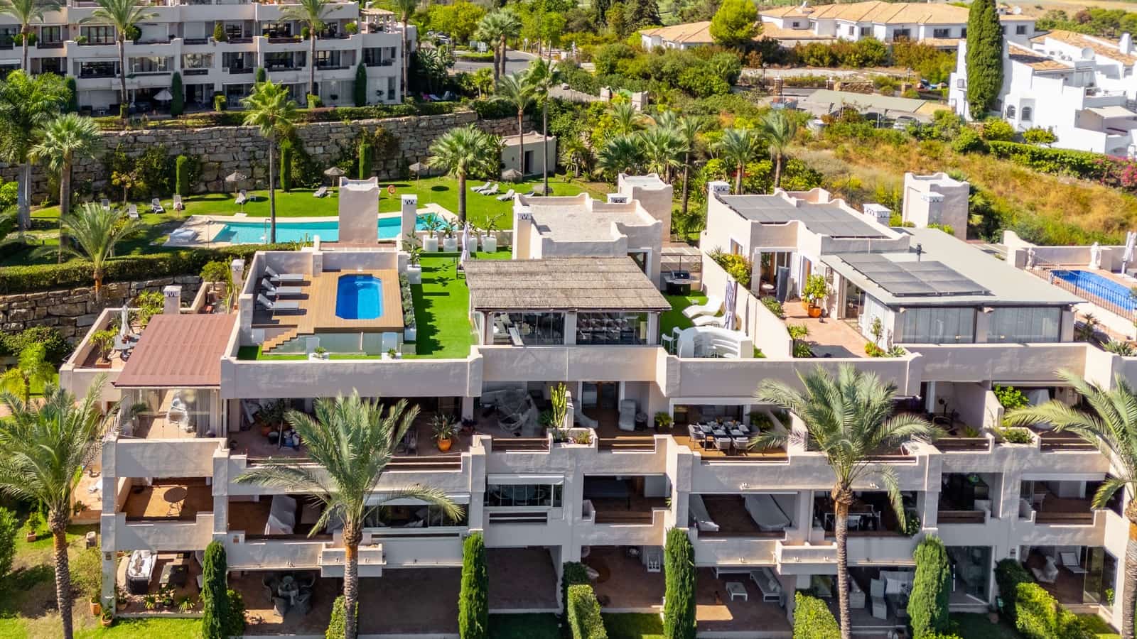 3 soverom Penthouse til salgs i Cancelada med svømmebasseng garasje - € 1 495 000 (Ref: 9337782)