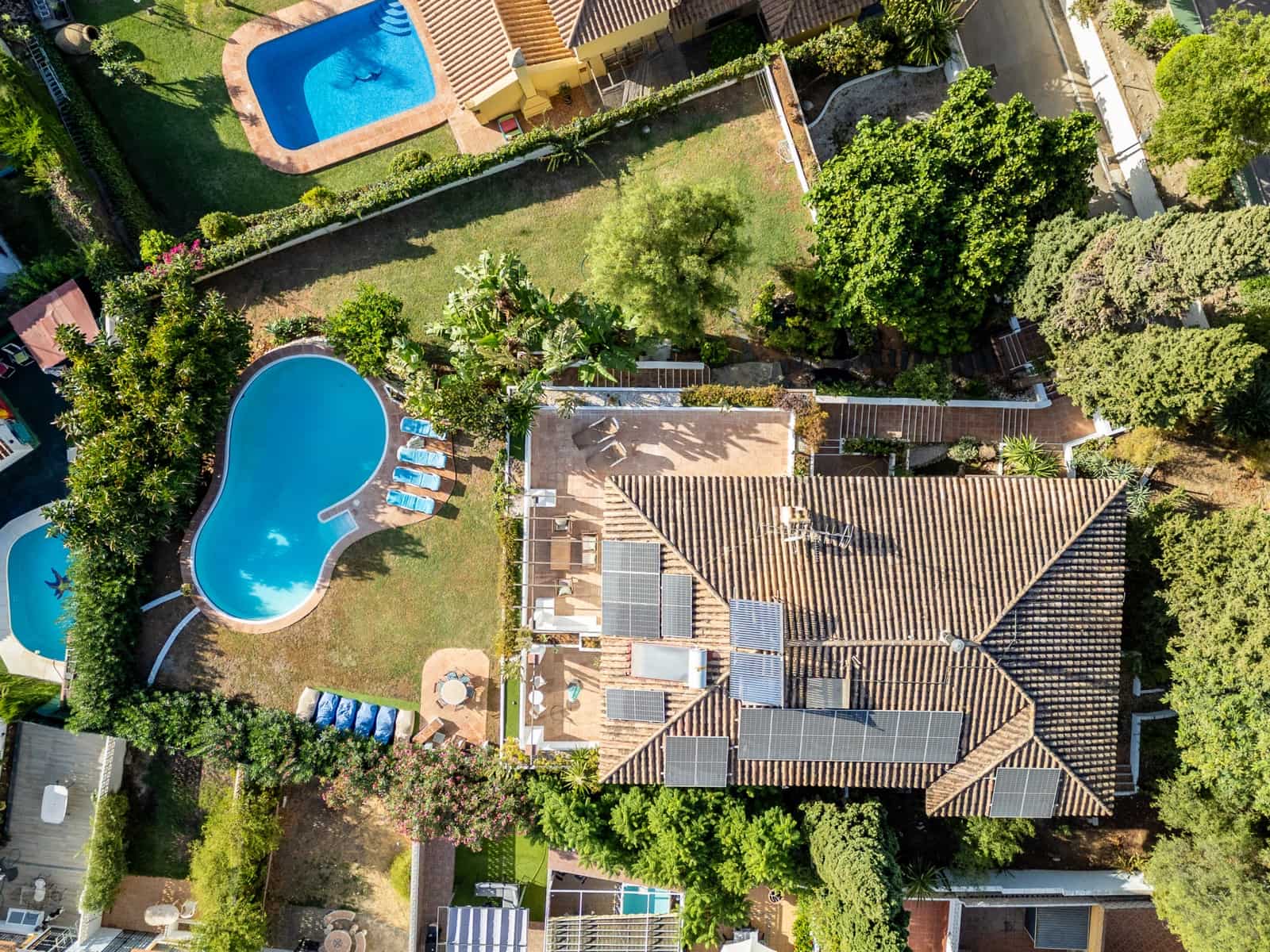 6 Zimmer Villa zu vermieten in Marbella mit Pool Garage - 6.800 € (Ref: 9339180)