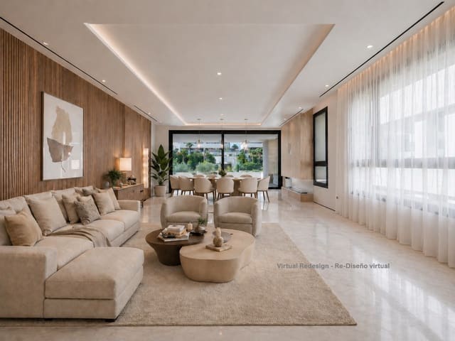3 soverom Penthouse til salgs i Marbella med svømmebasseng garasje - € 6 500 000 (Ref: 9387742)