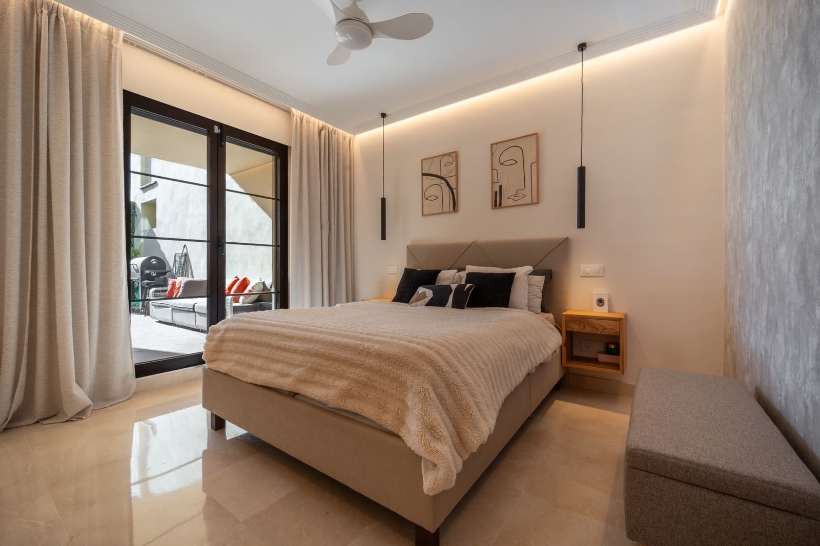 3 makuuhuone Huoneisto vuokrattavana paikassa Los Arqueros mukana uima-altaan 
autotalli - 2 990 € (Ref: 9432710)