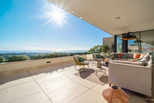 3 chambre Appartement à vendre à La Quinta, Benahavís avec piscine garage - 2 150 000 € (Ref: 9456140)