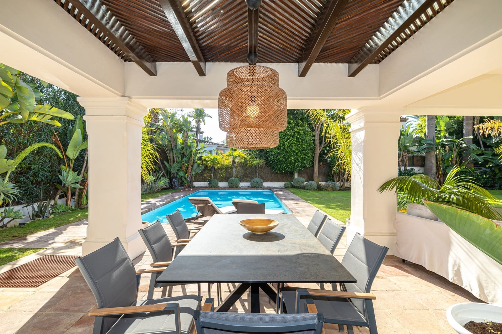 6 camera da letto Villa da affitare come casa vacanza in Guadalmina con piscina garage - 12.000 € (Rif: 9650821)