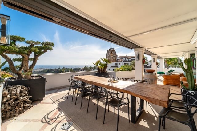4 soveværelse Penthouse til leje i Marbella med swimmingpool garage - € 16.500 (Ref: 9667178)