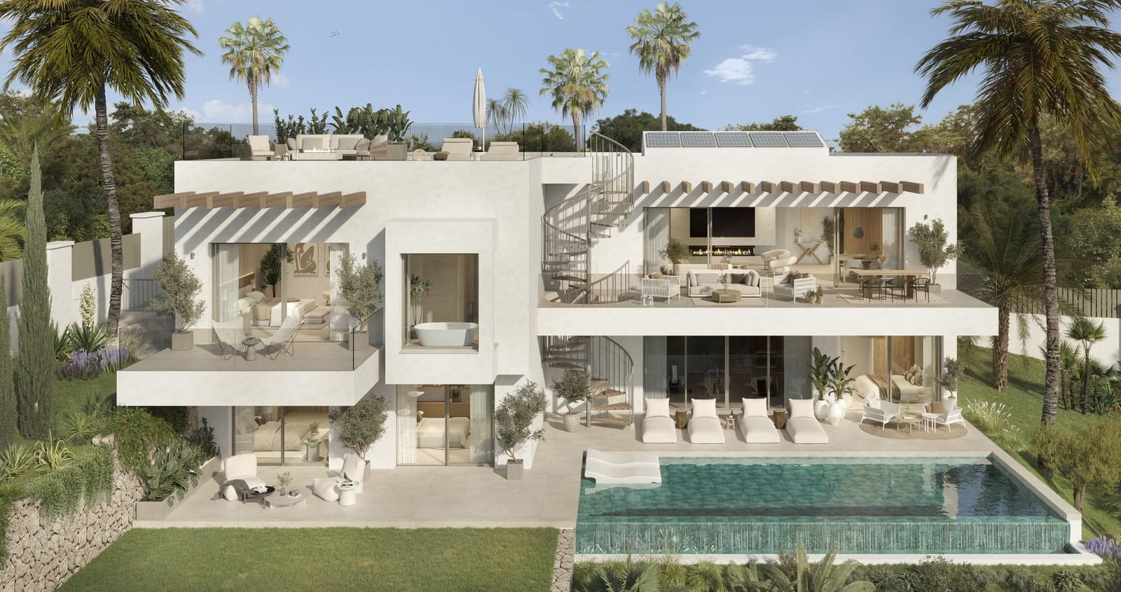 5 soverom Villa til salgs i Benahavis med svømmebasseng garasje - € 2 850 000 (Ref: 9711823)
