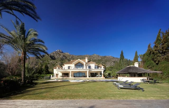 5 sypialnia Willa na sprzedaż w Marbella z basenem garażem - 8 500 000 € (Ref: 9719774)