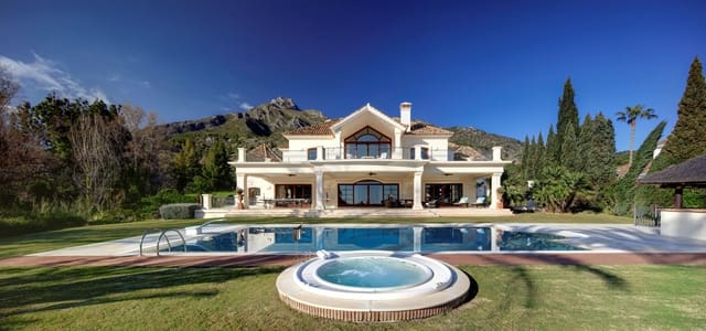 5 sypialnia Willa na sprzedaż w Marbella z basenem garażem - 8 500 000 € (Ref: 9719774)