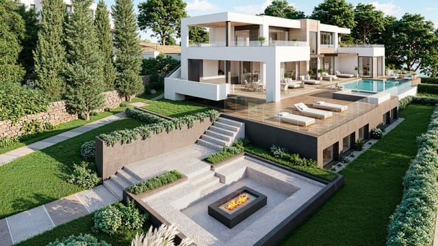 6 Zimmer Villa zu verkaufen in Nueva Andalucia, Marbella mit Pool Garage - 9.450.000 € (Ref: 9738386)