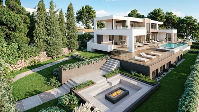 Chalet de 6 habitaciones en Nueva Andalucia, Marbella en venta con piscina garaje - 9.450.000 € (Ref: 9738386)