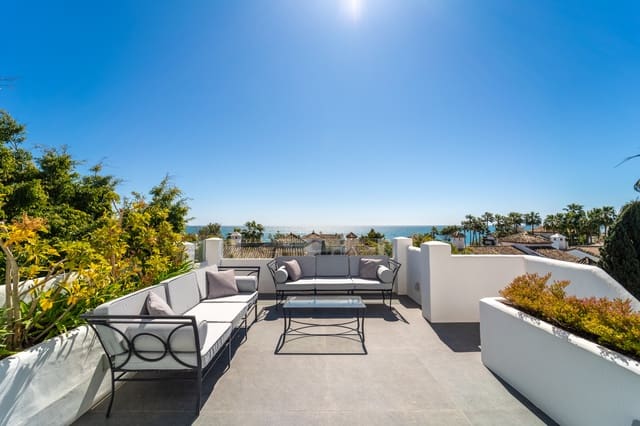 3 soverom Penthouse til salgs i Marbella med svømmebasseng garasje - € 6 450 000 (Ref: 9770408)