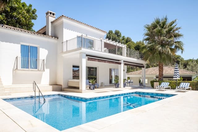 Villa/Maison de 4 chambres de location de vacances à Sierra Blanca, Marbella avec piscine garage - 8 400 € (Ref: 9778604)
