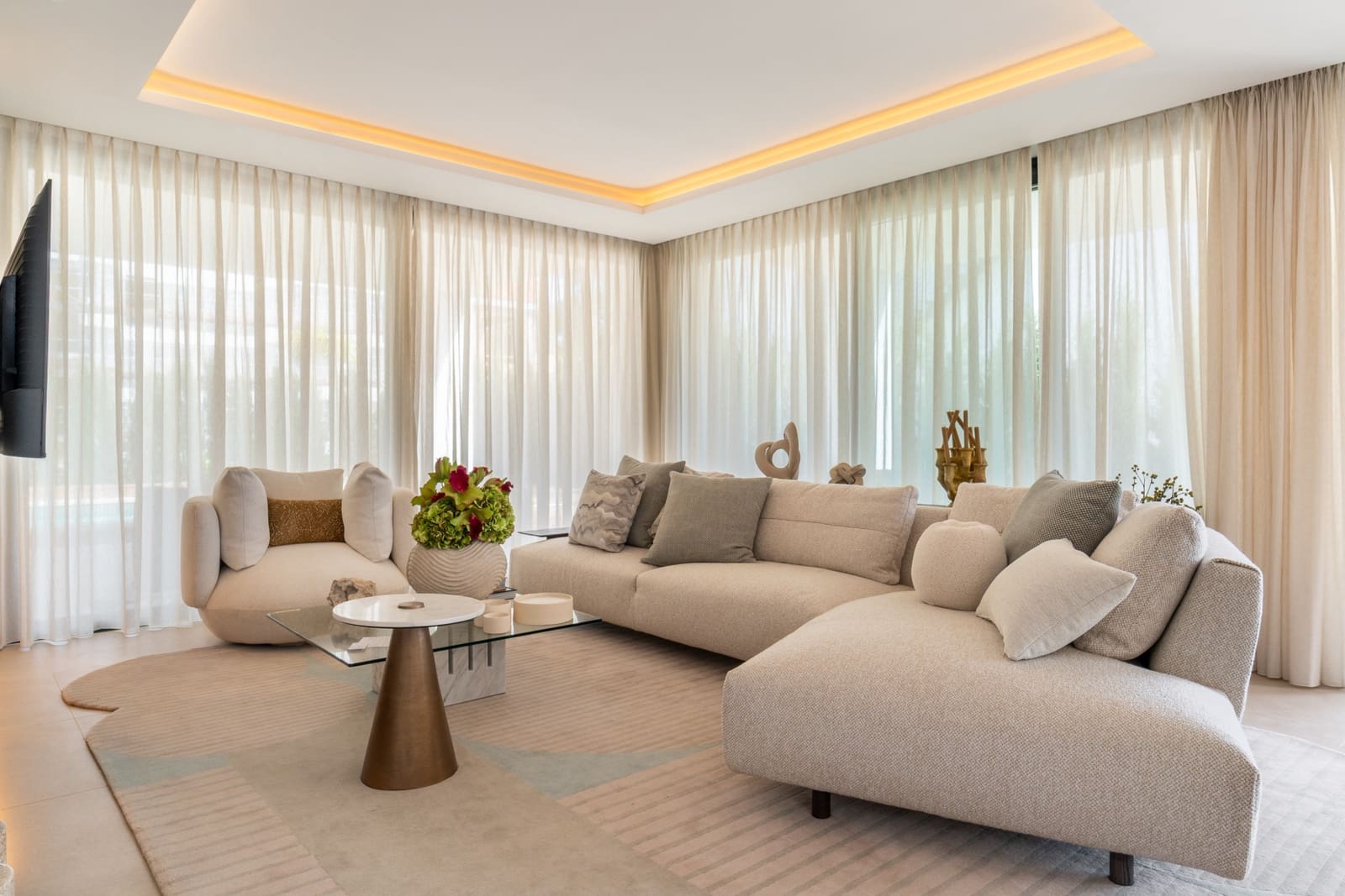 5 sypialnia Willa na sprzedaż w Marbella z basenem garażem - 4 600 000 € (Ref: 9806300)