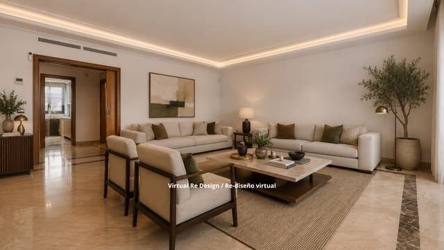 3 sypialnia Apartament na sprzedaż w Marbella z basenem garażem - 1 850 000 € (Ref: 9839075)