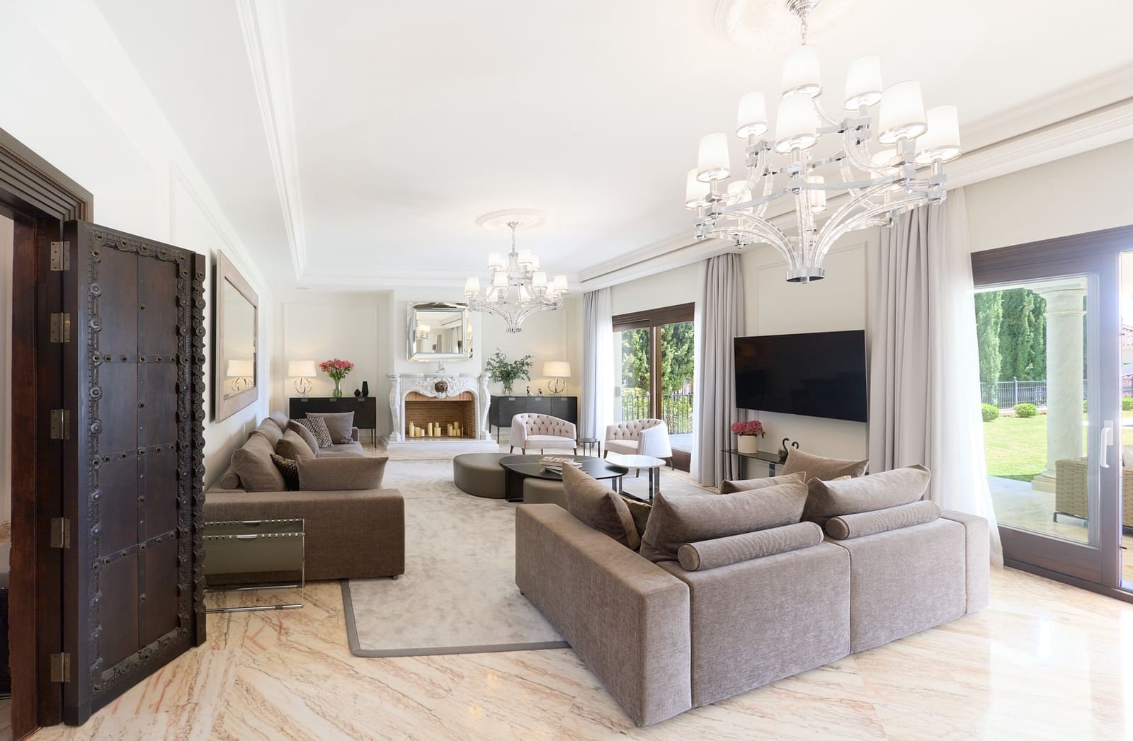 6 sypialnia Willa na kwatery wakacyjne w Marbella z basenem garażem - 22 000 € (Ref: 9935290)