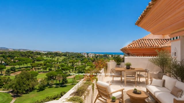 4 soverom Penthouse til salgs i Marbella med svømmebasseng garasje - € 2 395 000 (Ref: 9937808)
