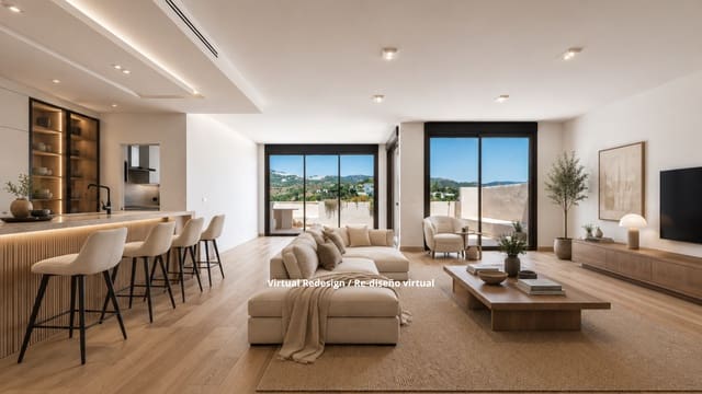 4 soverom Penthouse til salgs i Marbella med svømmebasseng garasje - € 2 395 000 (Ref: 9937808)