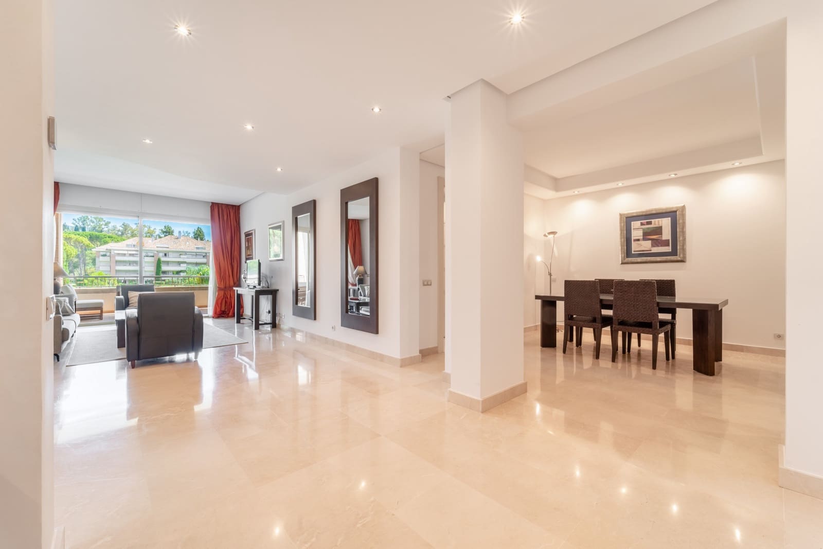 2 sovrum Lägenhet att hyra i Marbella med pool garage - 4 600 € (Ref: 9971445)