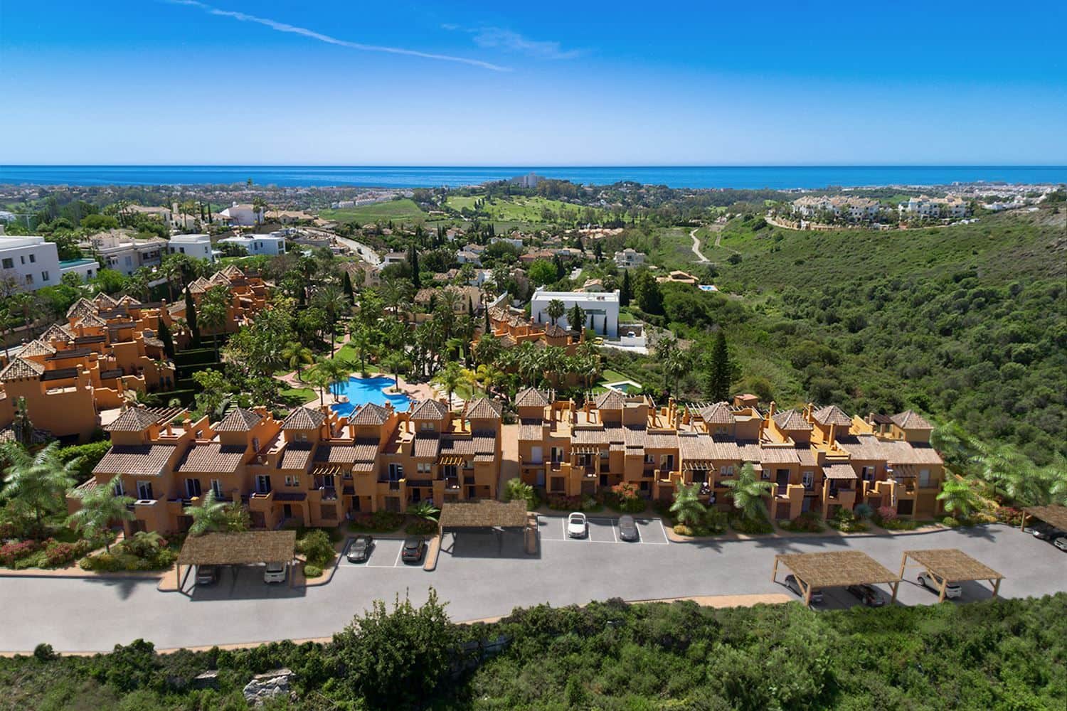 4 sovrum Hus till salu i Benahavis med pool garage - 1 050 000 € (Ref: 4504603)