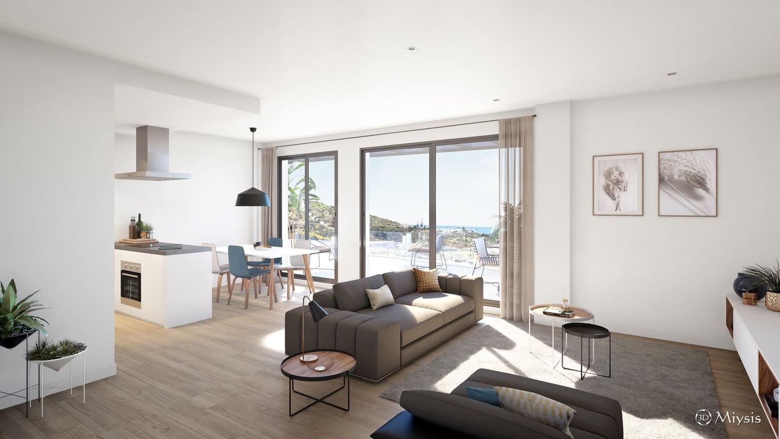 Apartamento de 3 habitaciones en Buenas Noches en venta - 365.000 € (Ref: 5098397)
