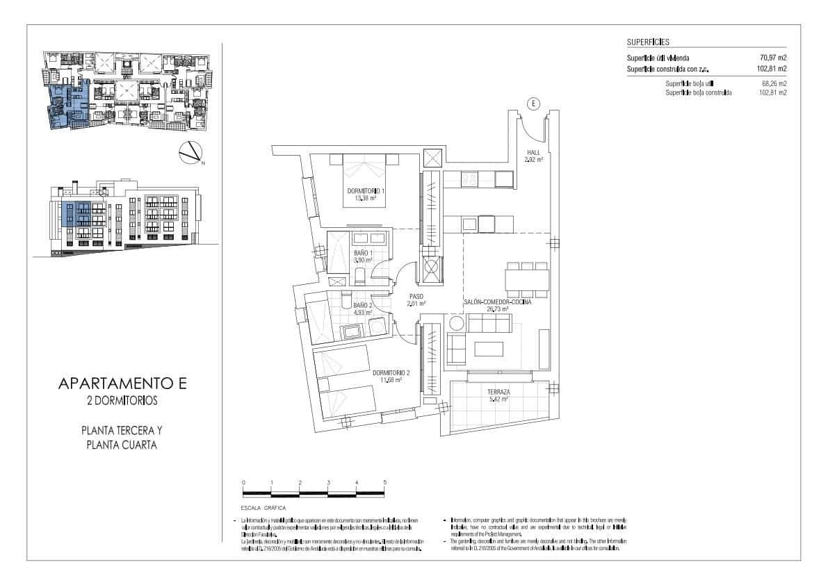 Apartamento de 2 habitaciones en Estepona en venta - 448.500 € (Ref: 6382298)