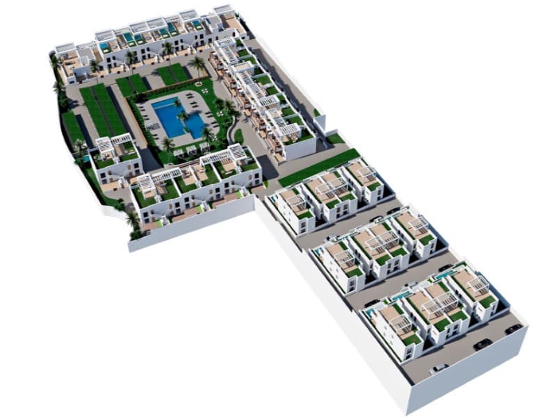 3 Zimmer Bungalow zu verkaufen in Finestrat mit Garage - 369.900 € (Ref: 7465018)