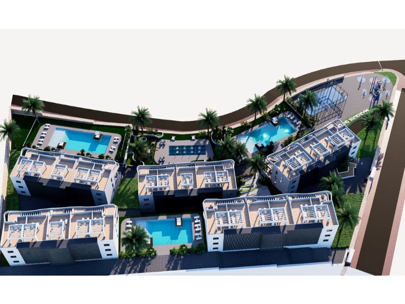 2 soveværelse Penthouse til salg i Finestrat med swimmingpool garage - € 299.900 (Ref: 8377812)