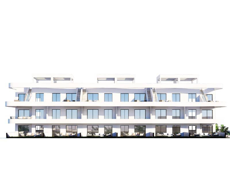 2 soveværelse Lejlighed til salg i Finestrat med swimmingpool garage - € 249.900 (Ref: 8493528)