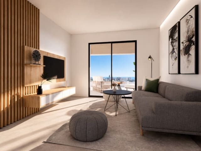 2 chambre Appartement à vendre à Balcón de Finestrat - Terra Marina, Finestrat avec piscine garage - 339 900 € (Ref: 8493528)