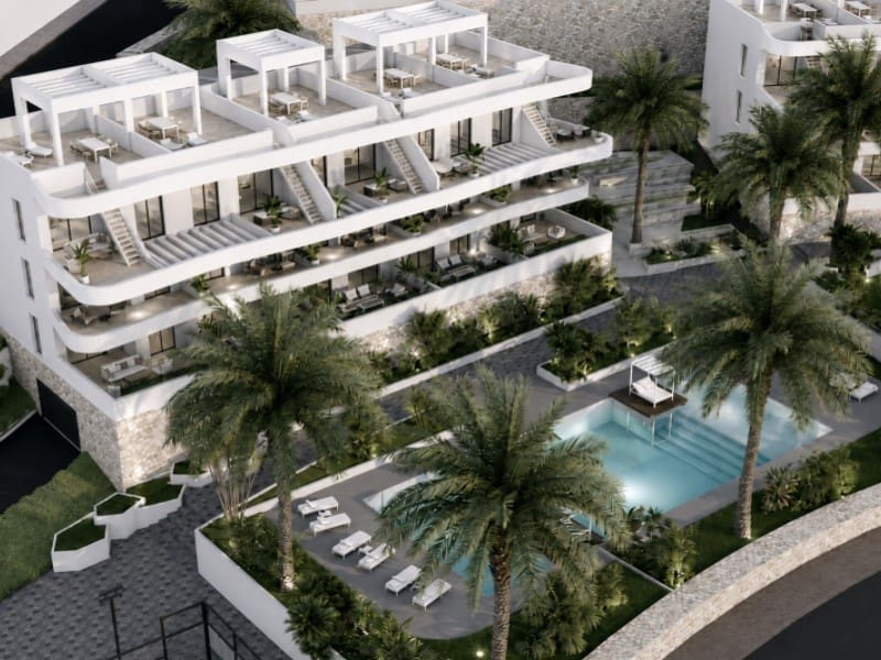 2 sovrum Lägenhet till salu i Finestrat med pool garage - 339 900 € (Ref: 8493528)