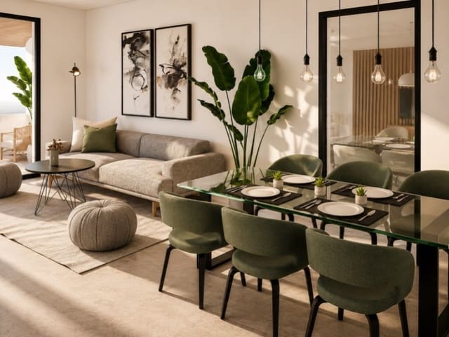 2 chambre Appartement à vendre à Balcón de Finestrat - Terra Marina, Finestrat avec piscine garage - 339 900 € (Ref: 8493528)