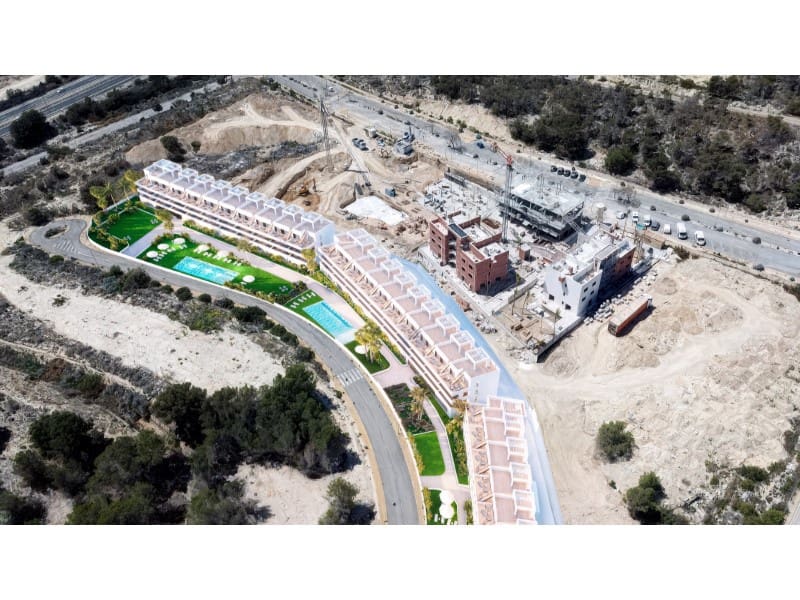 2 bedroom Apartment for sale in Finestrat with pool - € 299,900 (Ref: 8992094)