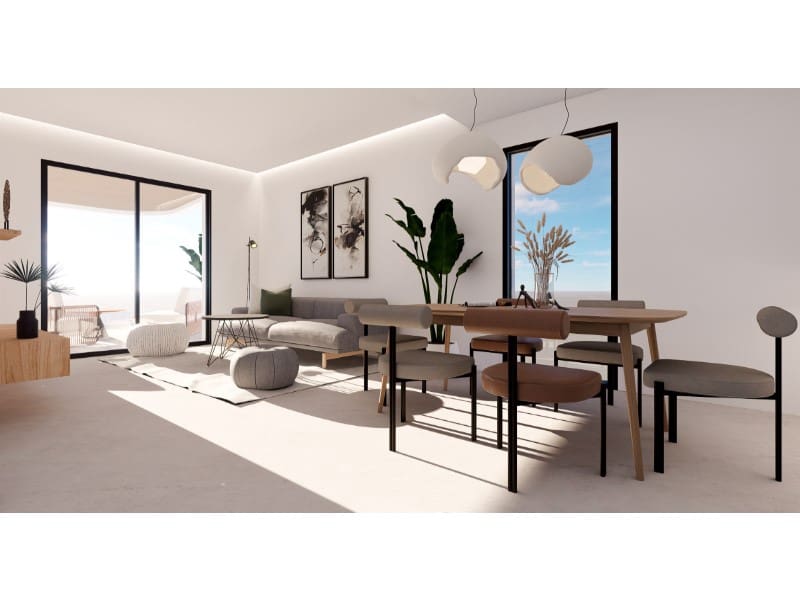 Apartamento de 2 habitaciones en Finestrat en venta con piscina garaje - 389.900 € (Ref: 9017401)