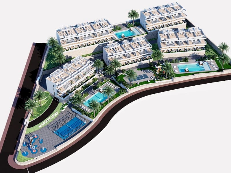 Apartamento de 2 habitaciones en Finestrat en venta con piscina garaje - 389.900 € (Ref: 9017401)