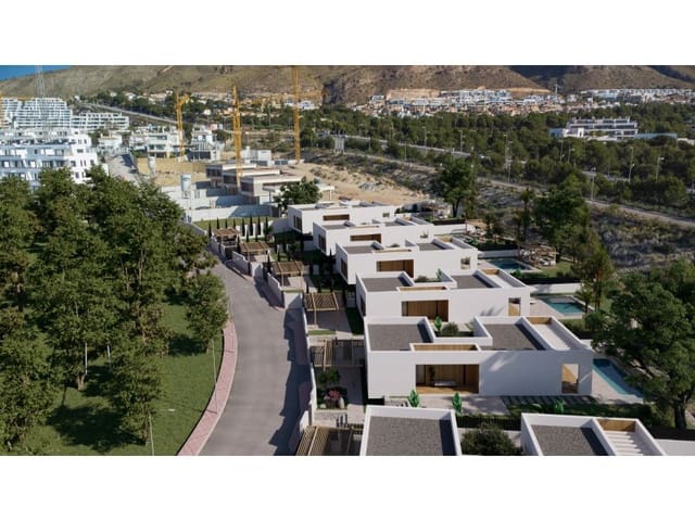 Chalet de 3 habitaciones en Balcón de Finestrat - Terra Marina, Finestrat en venta con piscina garaje - 635.000 € (Ref: 9049155)