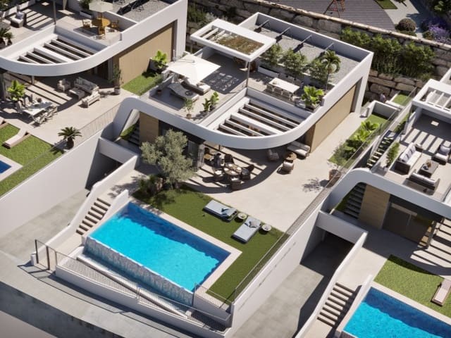 4 soveværelse Villa til salg i Balcón de Finestrat - Terra Marina, Finestrat med garage - € 1.150.000 (Ref: 9112604)