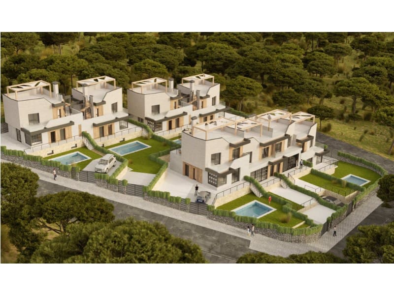 3 soverom Kjedet enebolig til salgs i Polop - € 528 125 (Ref: 9807855)