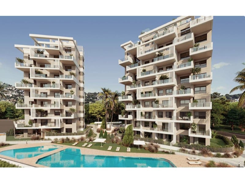2 chambre Appartement à vendre à Calpe / Calp avec piscine - 360 000 € (Ref: 9815729)