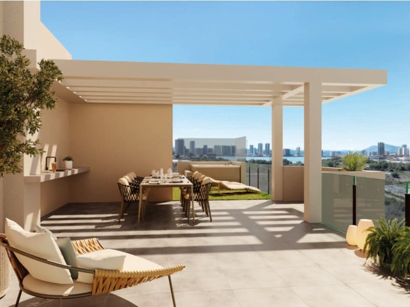 2 chambre Appartement à vendre à Calpe / Calp avec piscine - 360 000 € (Ref: 9815729)