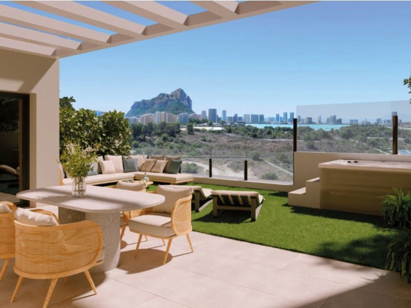 2 chambre Appartement à vendre à Calpe / Calp avec piscine - 360 000 € (Ref: 9815729)