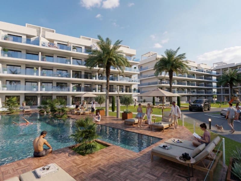 2 sypialnia Apartament na sprzedaż w Guardamar del Segura z basenem - 295 000 € (Ref: 9815738)