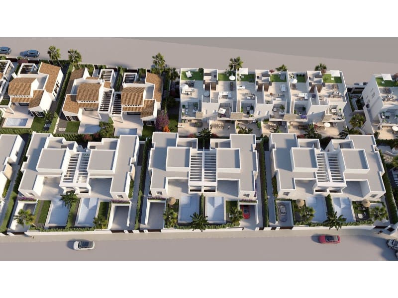 3 Zimmer Doppelhaus zu verkaufen in Algorfa mit Pool - 453.000 € (Ref: 9817884)