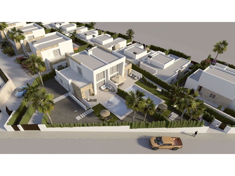 3 Zimmer Doppelhaus zu verkaufen in Algorfa mit Pool - 453.000 € (Ref: 9817884)