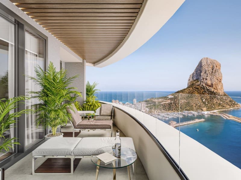 3 sovrum Lägenhet till salu i Calpe / Calp med pool - 628 000 € (Ref: 9817885)