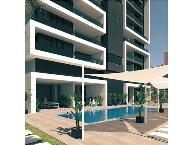 2 sovrum Lägenhet till salu i Levante Alto, Benidorm med pool - 403 950 € (Ref: 9817887)