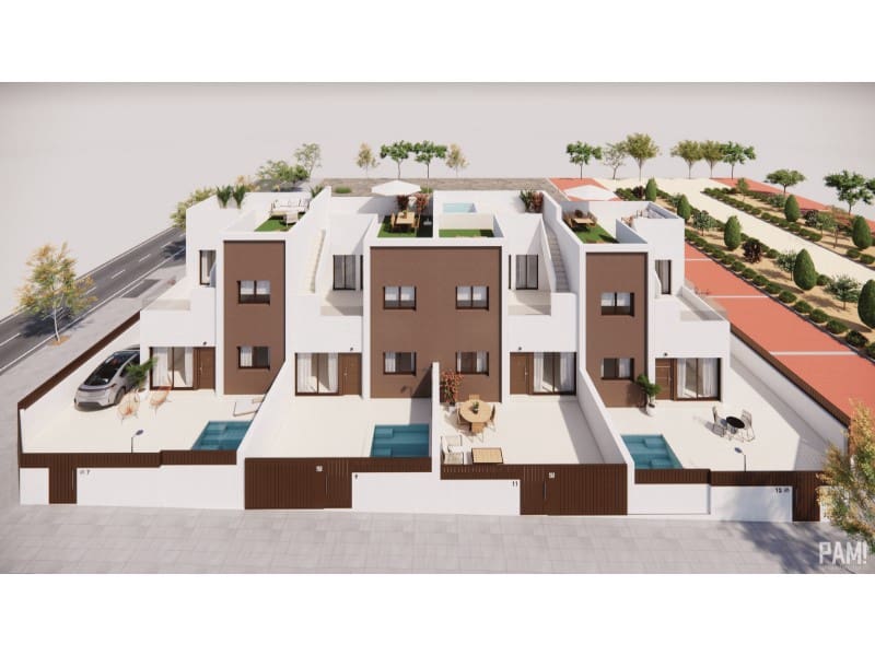 3 makuuhuone Omakotitalo myytävänä paikassa Pilar de la Horadada - 305 000 € (Ref: 9817899)